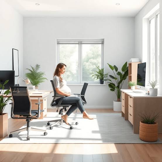 Selecting a Supportive Office Chair for Pregnant Women Working from Home
